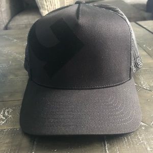 G/fore Men's Quarter G Snapback Cap - black